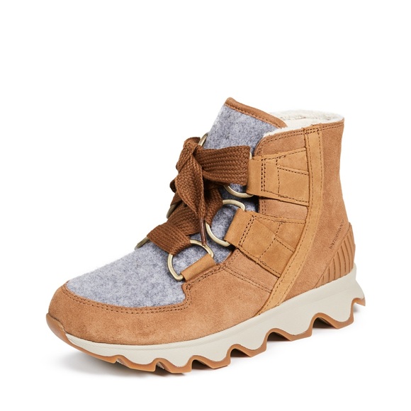 Sorel Kinetic Short Lace Up Booties Sz 10 - Picture 6 of 16